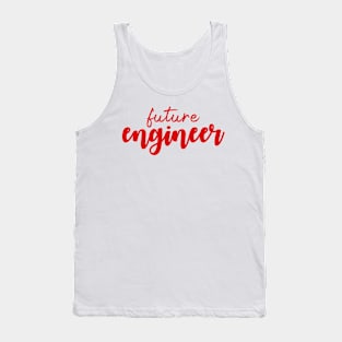 Future Engineer - Red Tank Top